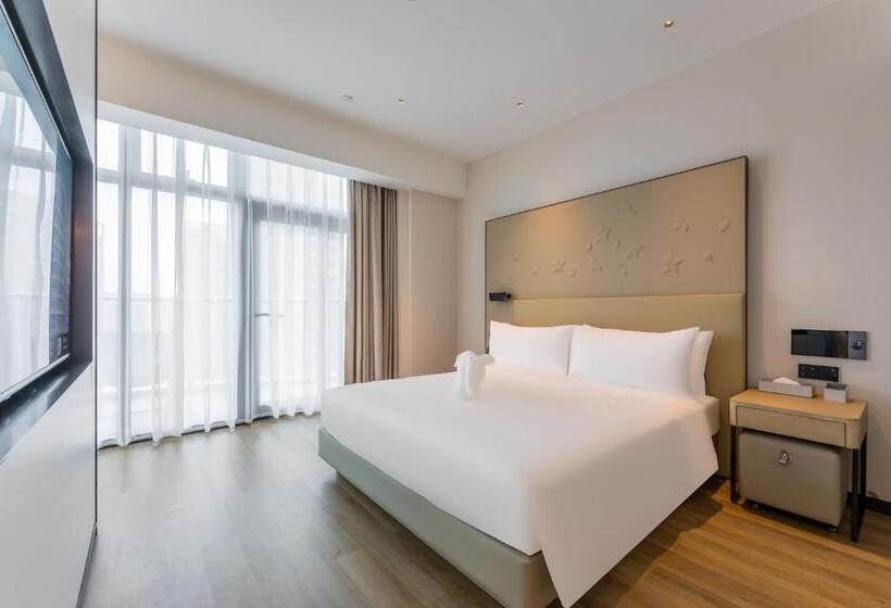 غرفة ديلوكس عائلية, Kew Green Hotel Mianshuicheng Haikou