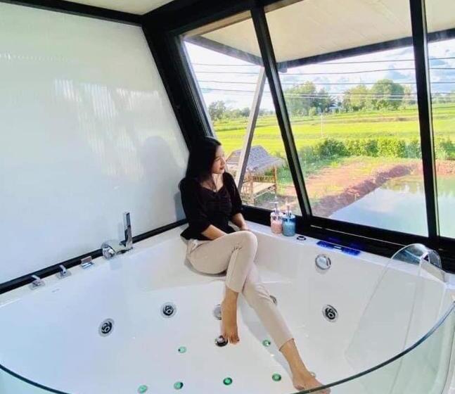 חדר דלוקס עם מרפסת, Sean Sawat Resort 2