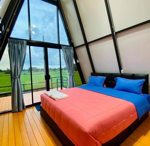 חדר דלוקס עם מרפסת, Sean Sawat Resort 2