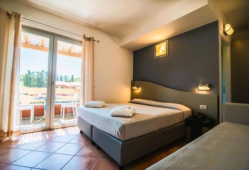 标准工作室, Isa Residence With Private Beach In Albinia, Just 100 Meters From The Sea, Apartments With Air Condi