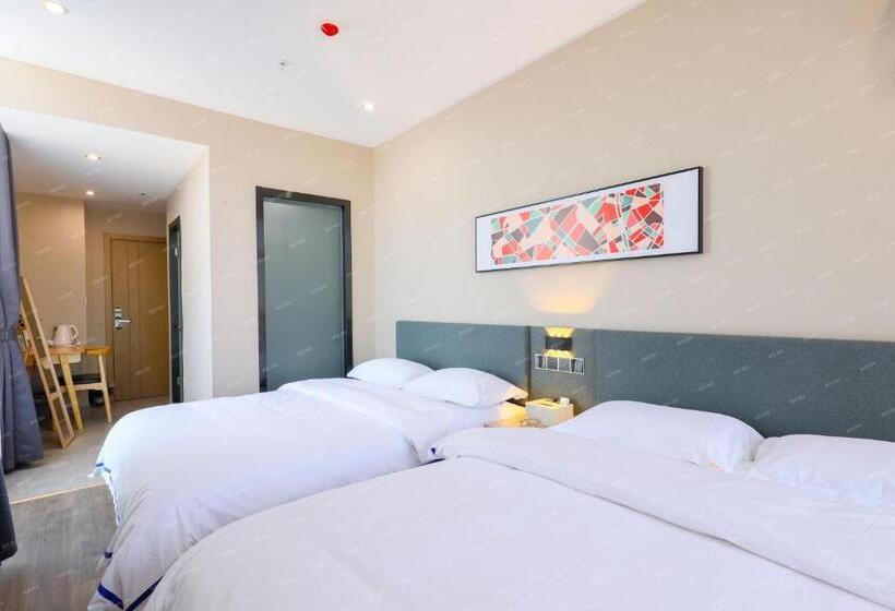 غرفة ديلوكس, Colour Hotel   Nanchang West Railway Station