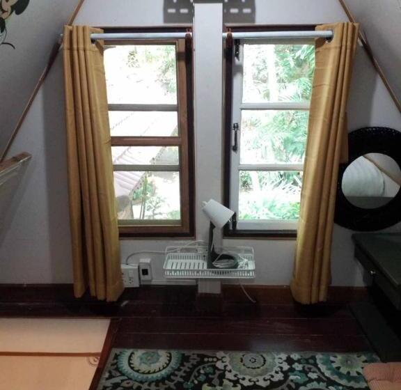 정원 전망 4인용 스탠다드 룸, ้hilly Phitsano Resort