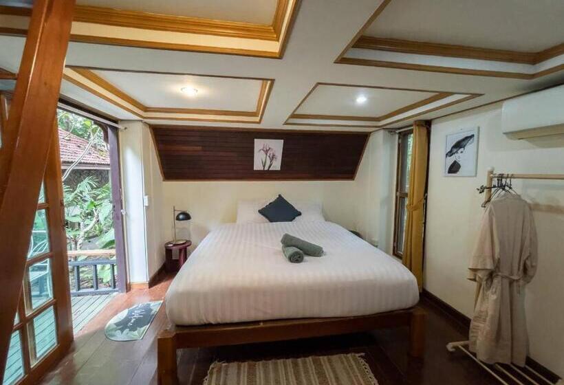 정원 전망 4인용 스탠다드 룸, ้hilly Phitsano Resort