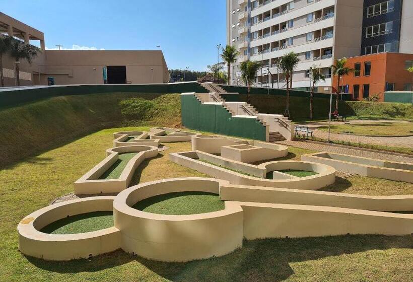 آپارتمان 1 خوابه, Ideal Para Famílias, Hospede Se No Solar Das águas