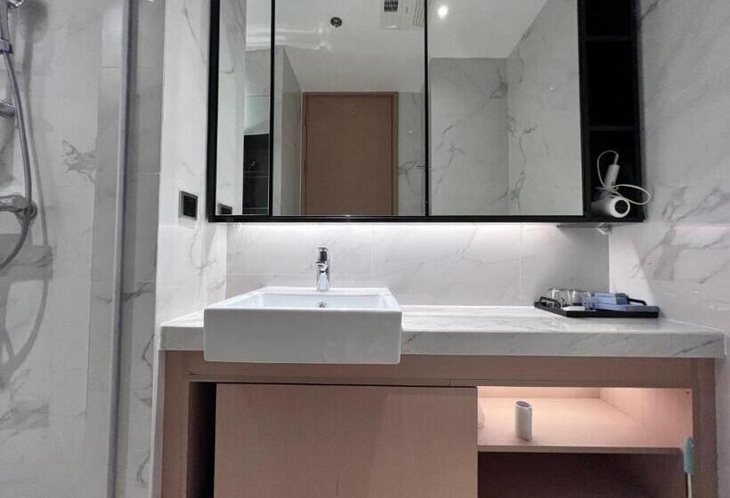 غرفة ديلوكس, Kaisen Xiyue Hotel Apartment   Shenzhen International Convention And Exhibition Center