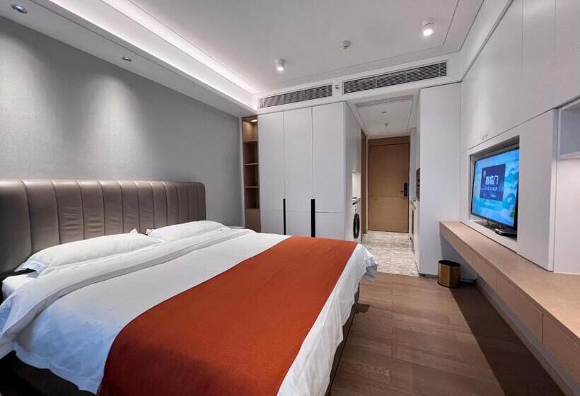 غرفة ديلوكس, Kaisen Xiyue Hotel Apartment   Shenzhen International Convention And Exhibition Center