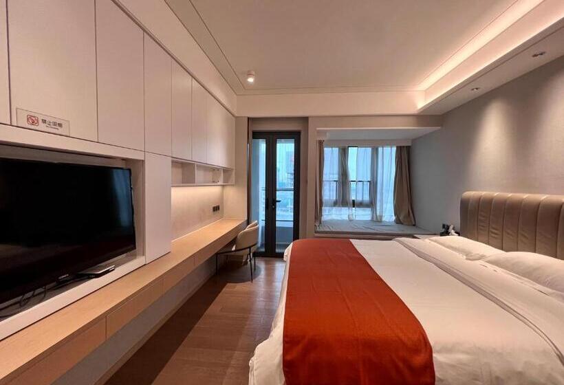 غرفة ديلوكس, Kaisen Xiyue Hotel Apartment   Shenzhen International Convention And Exhibition Center
