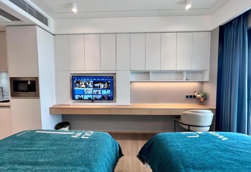 غرفة سوبيريور, Kaisen Xiyue Hotel Apartment   Shenzhen International Convention And Exhibition Center