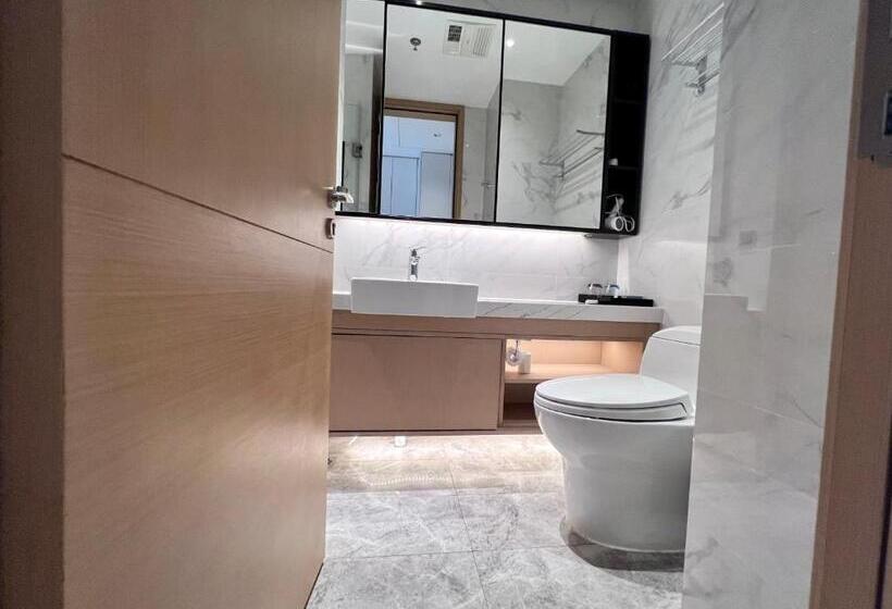 Quarto Superior, Kaisen Xiyue Hotel Apartment   Shenzhen International Convention And Exhibition Center