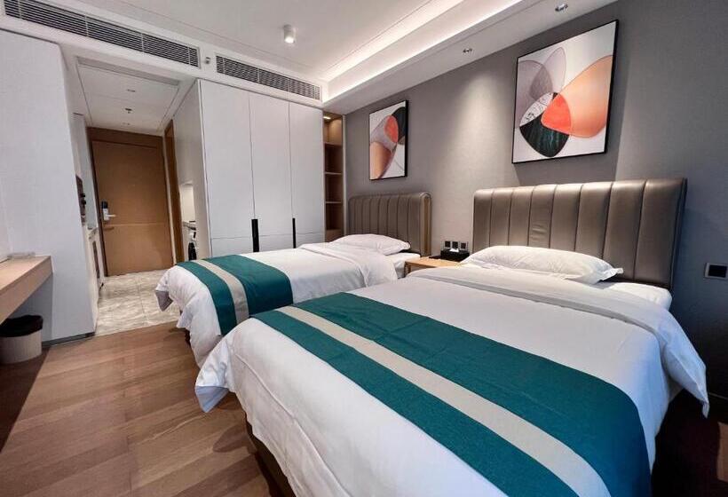 Quarto Deluxe, Kaisen Xiyue Hotel Apartment   Shenzhen International Convention And Exhibition Center