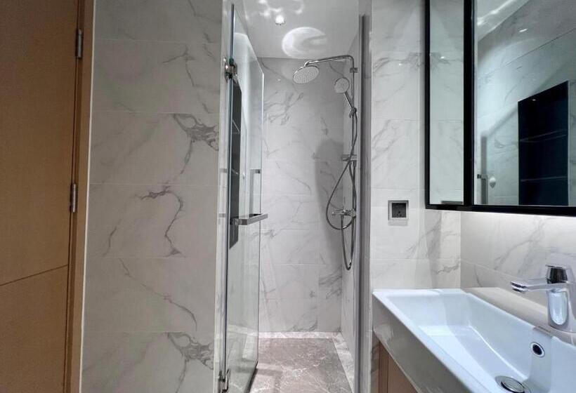 غرفة ديلوكس, Kaisen Xiyue Hotel Apartment   Shenzhen International Convention And Exhibition Center