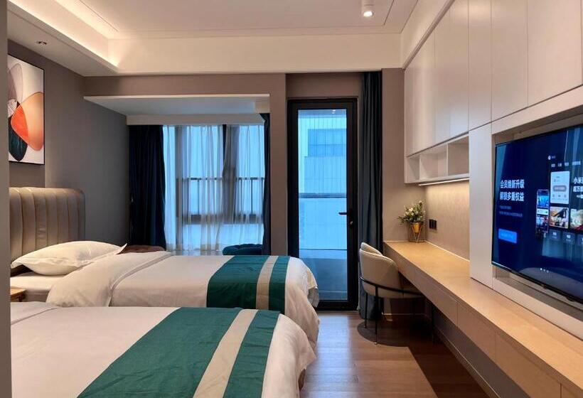 Quarto Deluxe, Kaisen Xiyue Hotel Apartment   Shenzhen International Convention And Exhibition Center