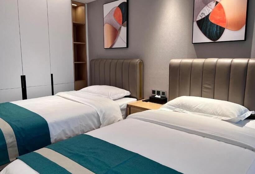 غرفة ديلوكس, Kaisen Xiyue Hotel Apartment   Shenzhen International Convention And Exhibition Center
