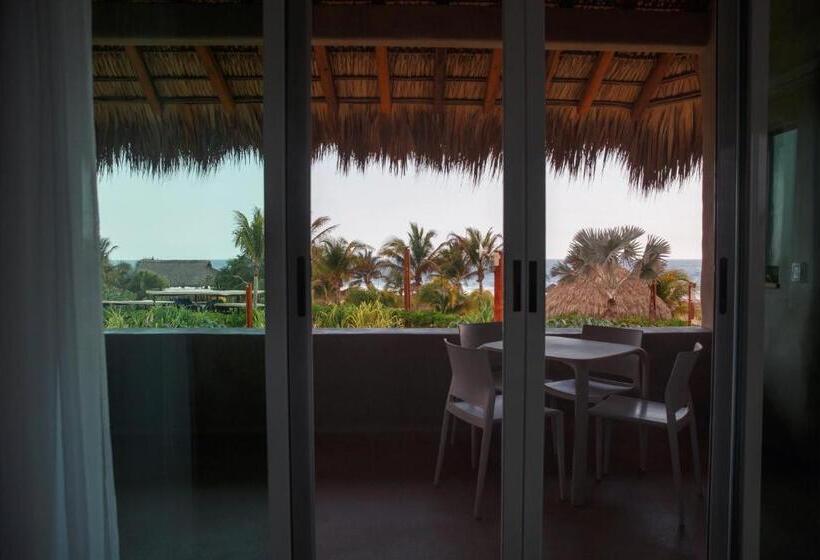 带1个卧室的带阳台的公寓, El Origen Villas & Spa Puerto Escondido