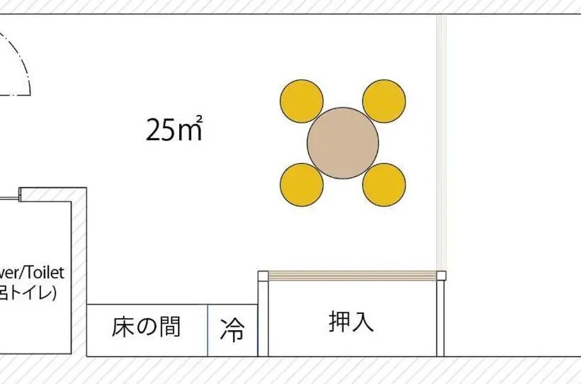 スタンダード４人部屋, Hanaguri しまなみ海道スマート旅館