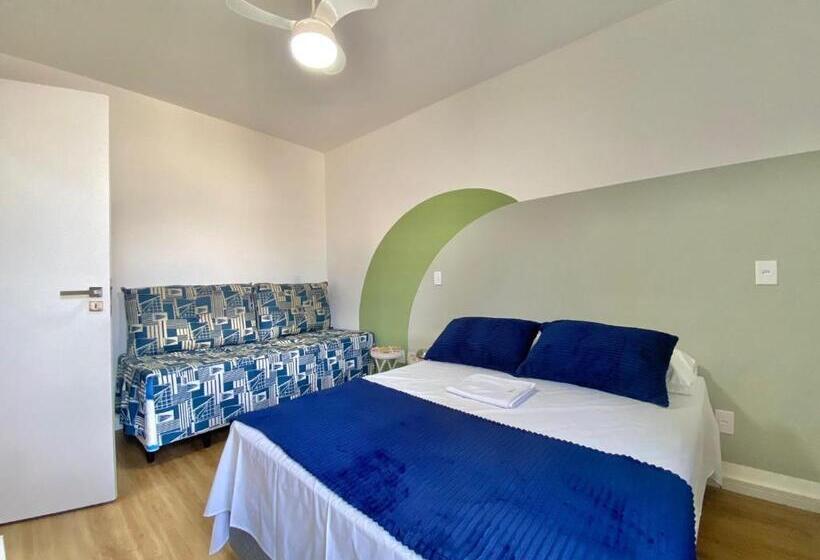 דירה בת חדר שינה 1 עם מרפסת, Flat Com Varanda E Serviços No Riviera Green