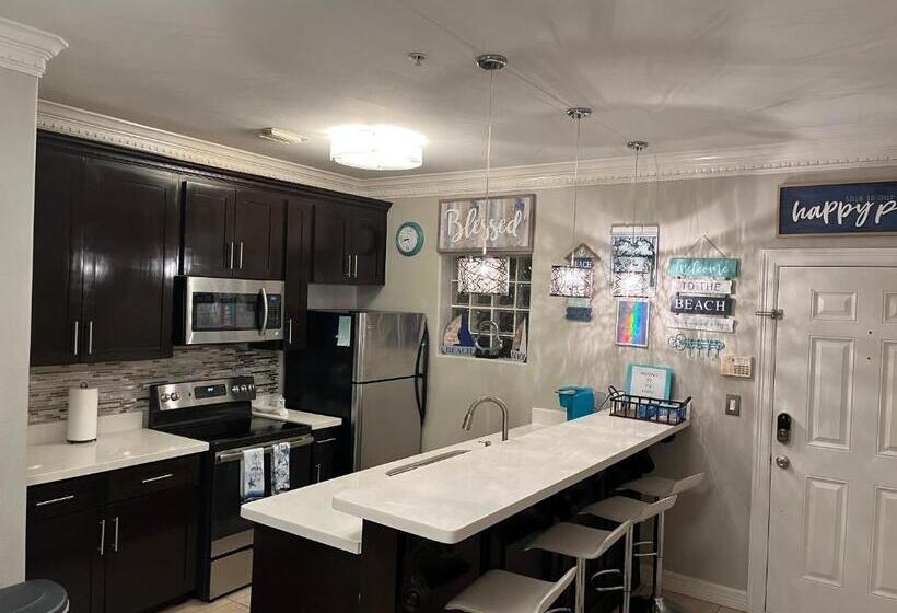 شقة غرفة نوم واحدة بالطابق الأرضى, Jjs Beach Condo