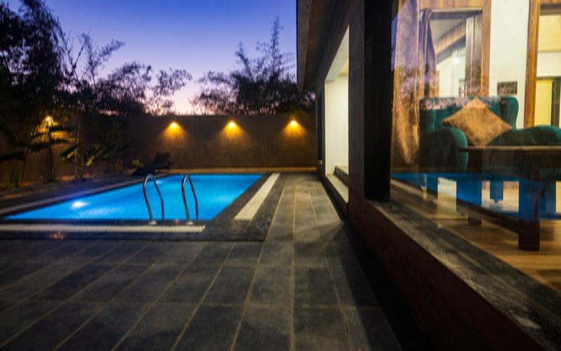 Вилла с 1 спальней и бассейном, The Gajraj Resort Pench
