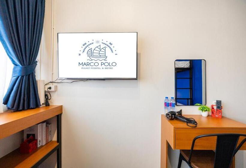 غرفة قياسية ثلاثية, Marco Polo Phuket Poshtel & Bistro