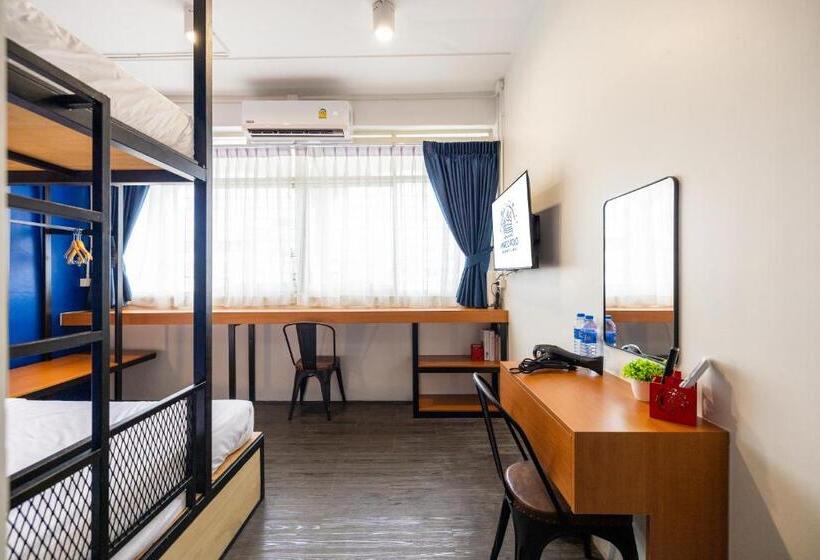 غرفة قياسية ثلاثية, Marco Polo Phuket Poshtel & Bistro