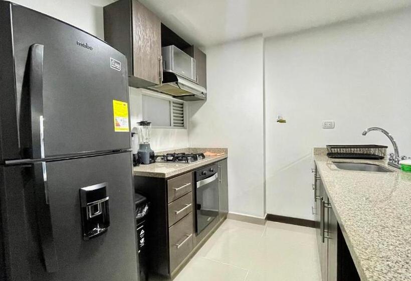 Apartamento 1 Dormitório, Apartamento Moderno En Conquistadotes, Excelente Ubicación