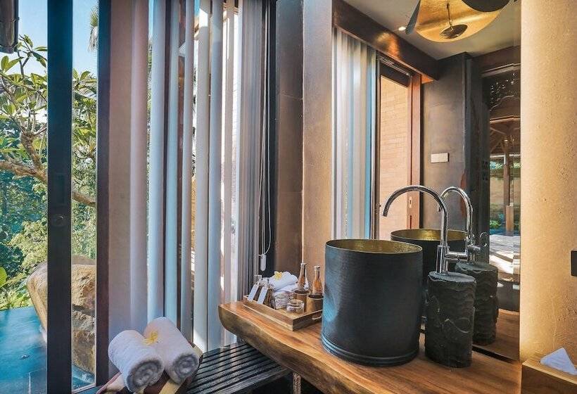 וילה עם חדר שינה אחד ובריכת שחיה, Sanna Ubud A Pramana Experience