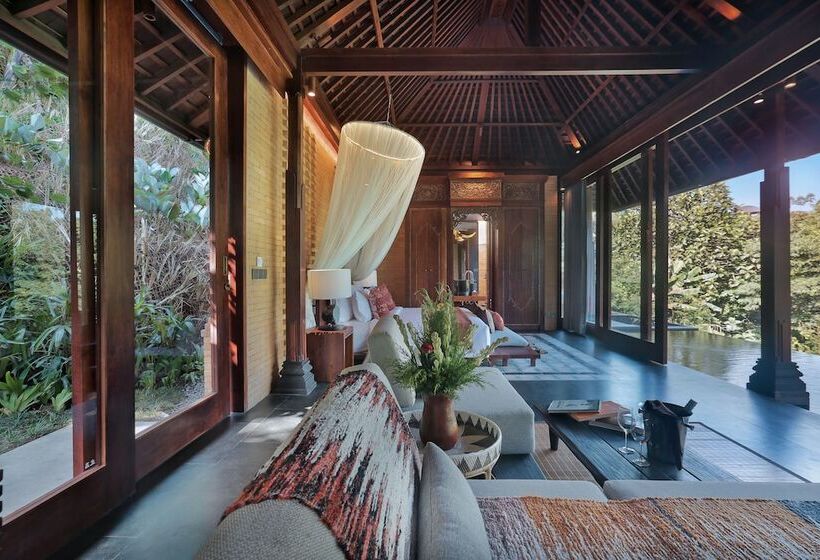 וילה עם חדר שינה אחד ובריכת שחיה, Sanna Ubud A Pramana Experience