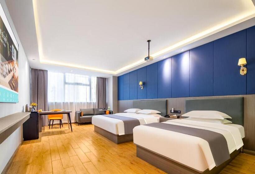 디럭스 패밀리 룸, 素柏云酒店 晋阳街