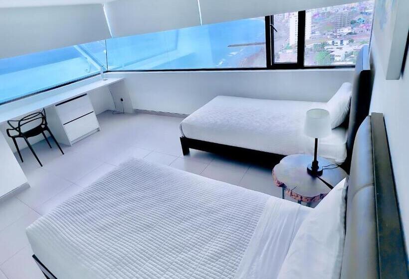 Апартаменты Deluxe 1 Спальня, The Best Luxury Penthouse   Beach View