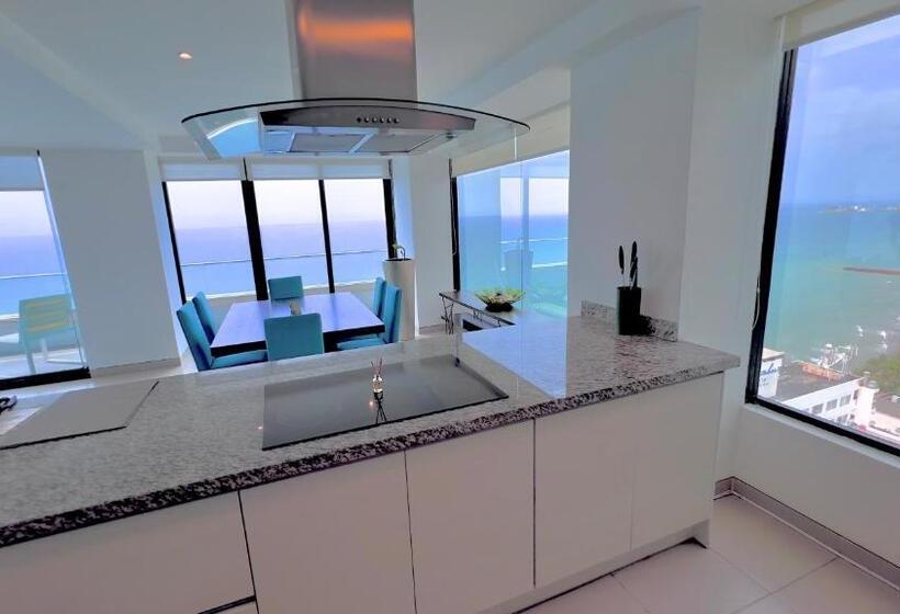 Апартаменты Deluxe 1 Спальня, The Best Luxury Penthouse   Beach View