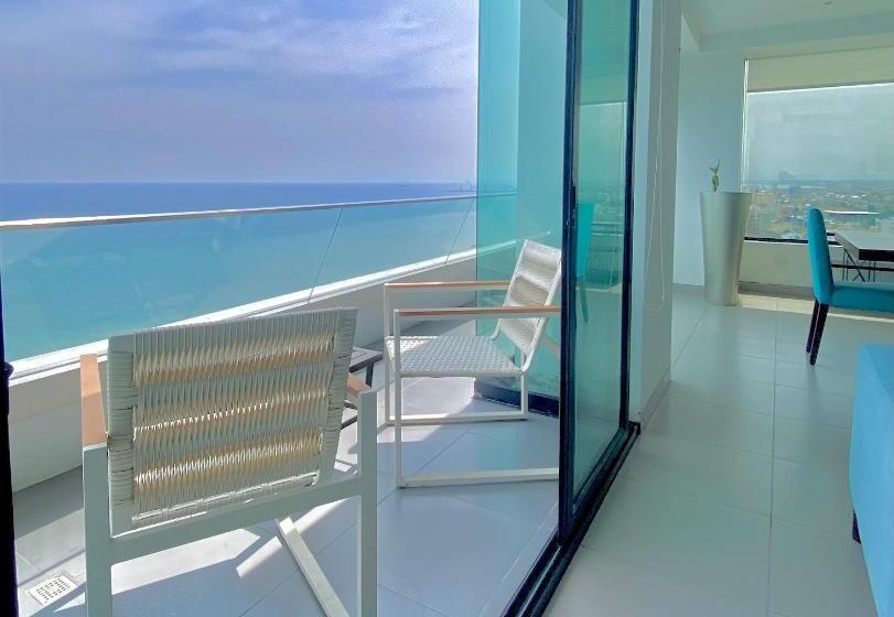 آپارتمان لوکس 1 خوابه, The Best Luxury Penthouse   Beach View