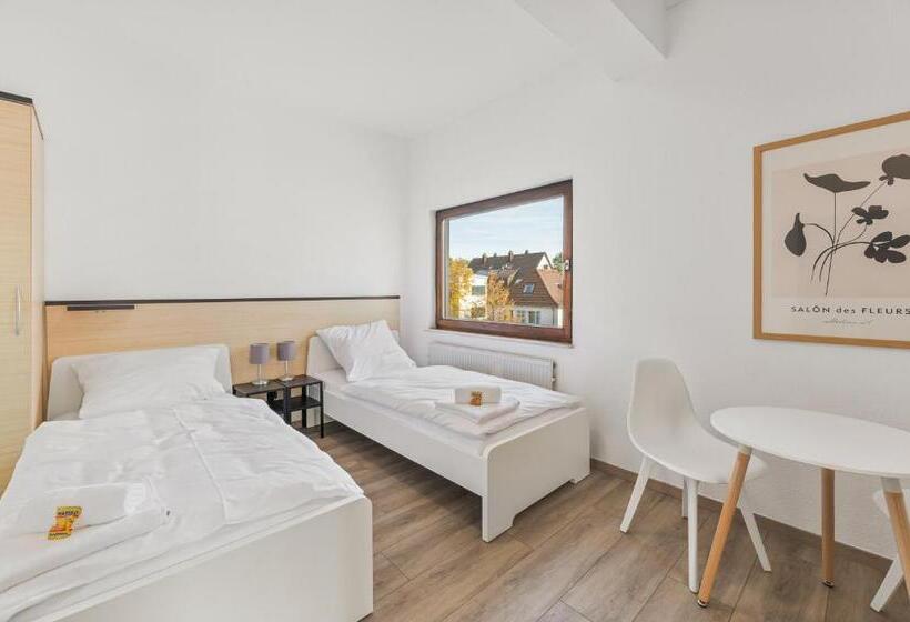 スタンダードルーム, Home2stay Apartmenthaus Heilbronn City Kitchen Parking Highspeed Wifi Washroom