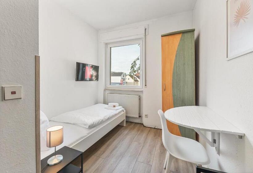 スタンダードシングルルーム, Home2stay Apartmenthaus Heilbronn City Kitchen Parking Highspeed Wifi Washroom