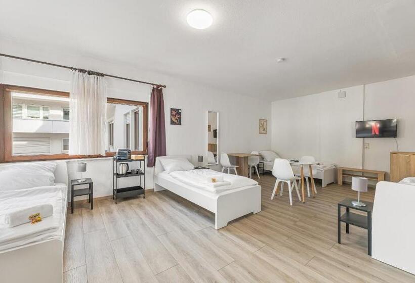 スタンダードスタジオ, Home2stay Apartmenthaus Heilbronn City Kitchen Parking Highspeed Wifi Washroom