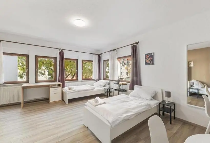 スタンダードスタジオ, Home2stay Apartmenthaus Heilbronn City Kitchen Parking Highspeed Wifi Washroom