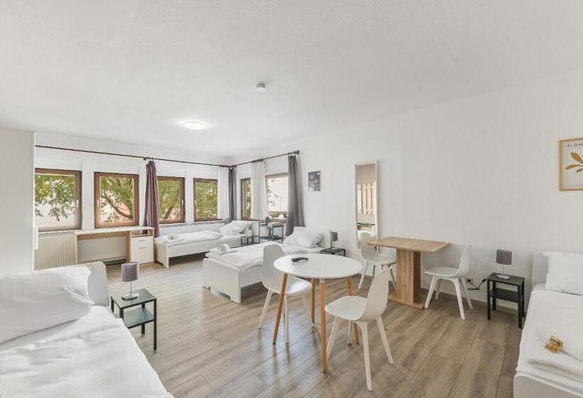 Студия Стандарт, Home2stay Apartmenthaus Heilbronn City Kitchen Parking Highspeed Wifi Washroom