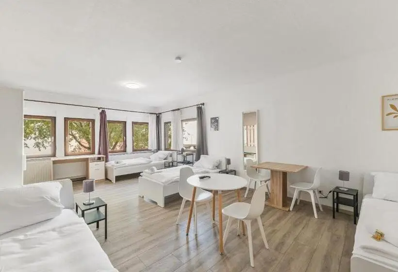 スタンダードスタジオ, Home2stay Apartmenthaus Heilbronn City Kitchen Parking Highspeed Wifi Washroom