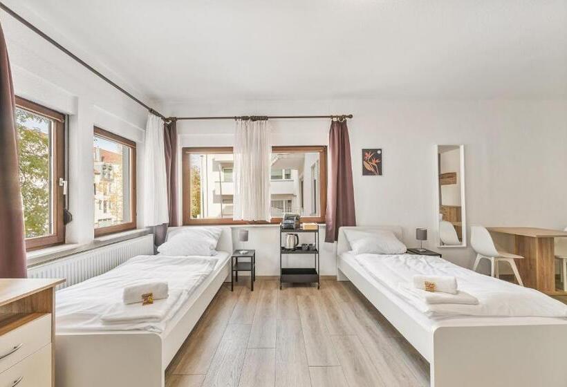 スタンダードスタジオ, Home2stay Apartmenthaus Heilbronn City Kitchen Parking Highspeed Wifi Washroom