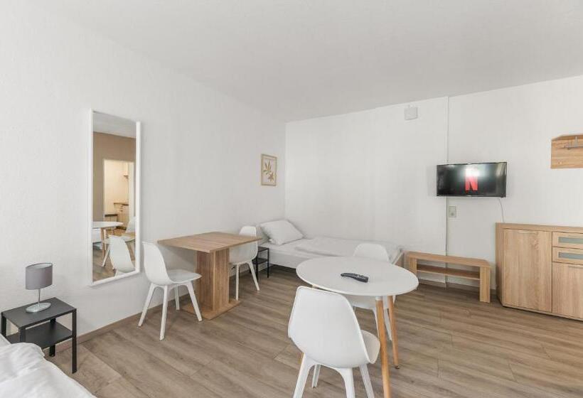 스탠다드 스튜디오, Home2stay Apartmenthaus Heilbronn City Kitchen Parking Highspeed Wifi Washroom