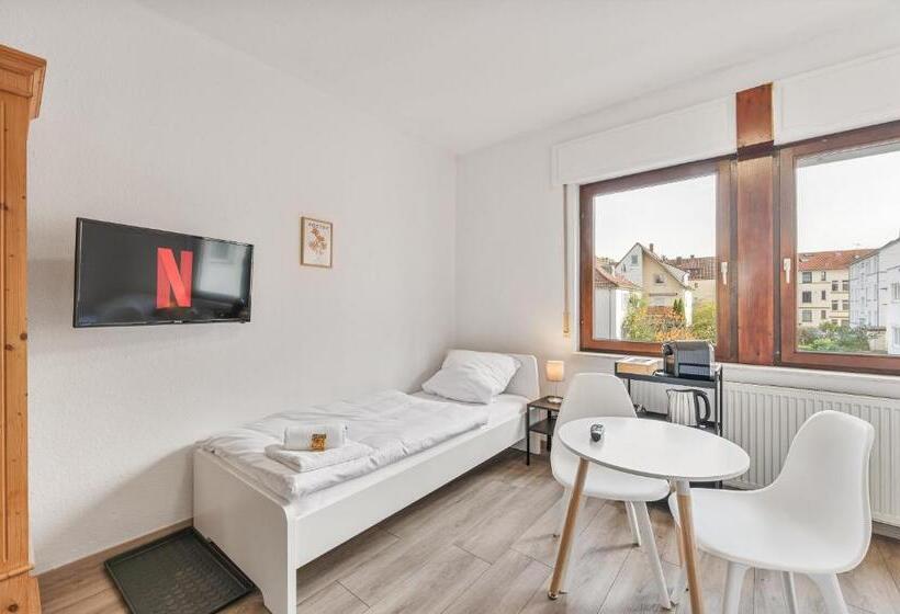 スーペリアールーム, Home2stay Apartmenthaus Heilbronn City Kitchen Parking Highspeed Wifi Washroom