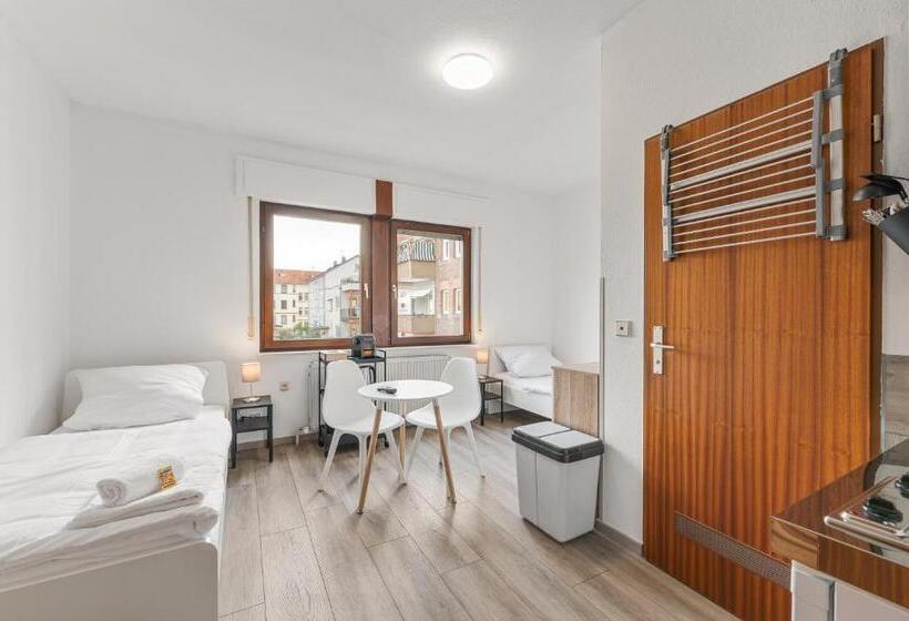 スーペリアールーム, Home2stay Apartmenthaus Heilbronn City Kitchen Parking Highspeed Wifi Washroom