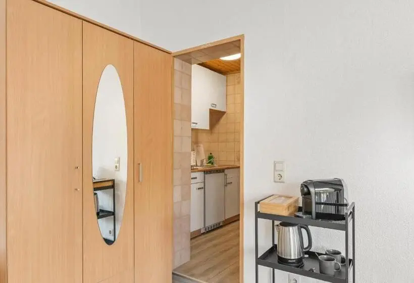 テラス付きスタンダードワンルーム, Home2stay Apartmenthaus Heilbronn City Kitchen Parking Highspeed Wifi Washroom