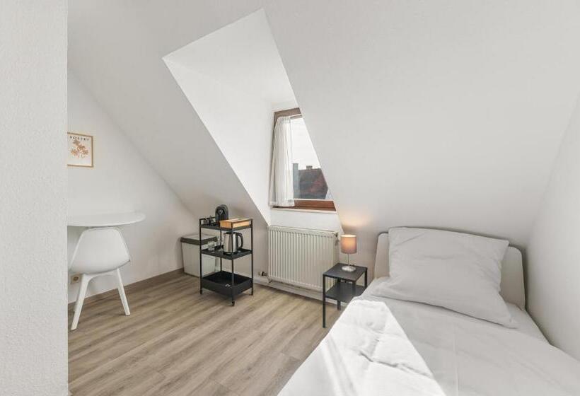 スーペリアシングルルーム, Home2stay Apartmenthaus Heilbronn City Kitchen Parking Highspeed Wifi Washroom