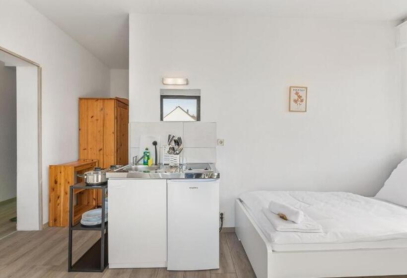 Студия Стандарт, Home2stay Apartmenthaus Heilbronn City Kitchen Parking Highspeed Wifi Washroom