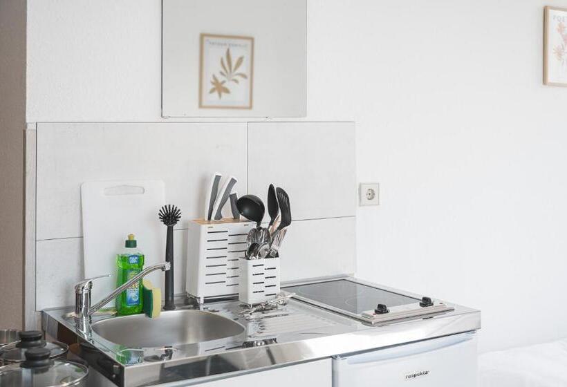 스탠다드 스튜디오, Home2stay Apartmenthaus Heilbronn City Kitchen Parking Highspeed Wifi Washroom
