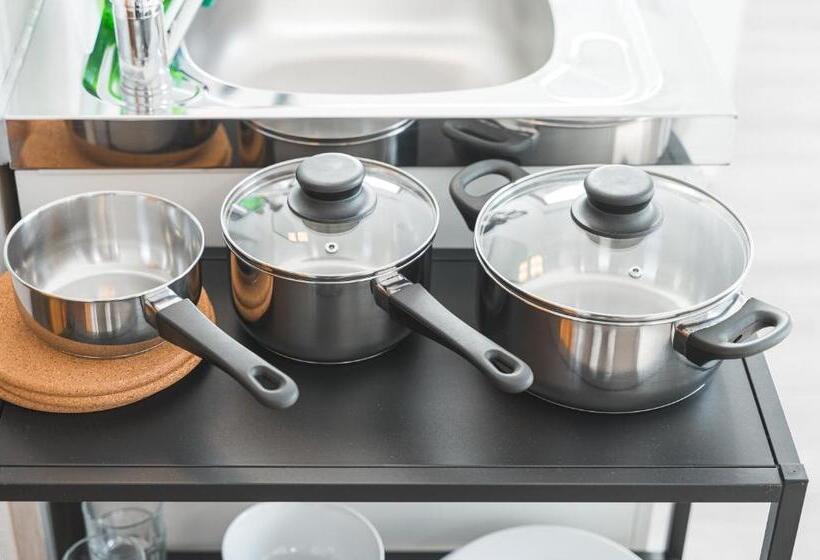 スタンダードスタジオ, Home2stay Apartmenthaus Heilbronn City Kitchen Parking Highspeed Wifi Washroom