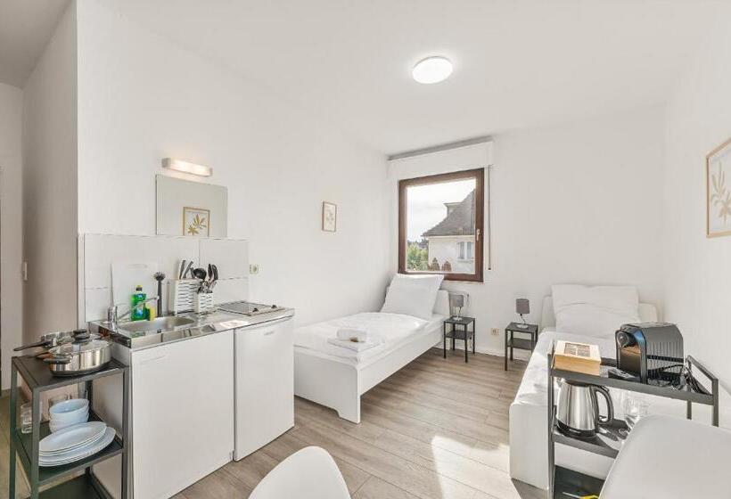 Студия Стандарт, Home2stay Apartmenthaus Heilbronn City Kitchen Parking Highspeed Wifi Washroom