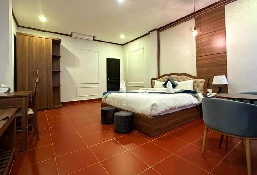 스탠다드 룸 킹사이즈 침대, Champa Inn Resort