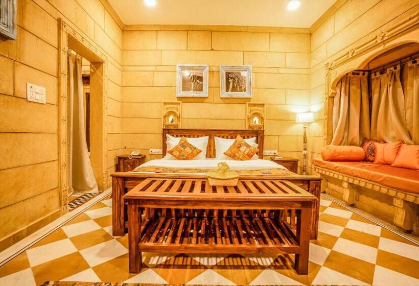 Deluxe Kamer met Kingsize Bed, Fateh Villa