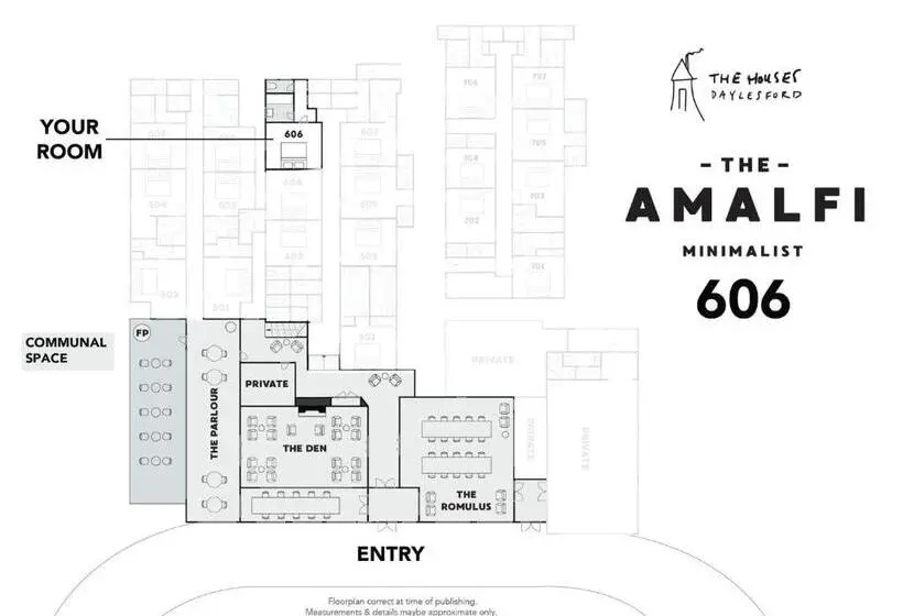 キングサイズベッドのスタンダードルーム, The Amalfi Minimalist Room P